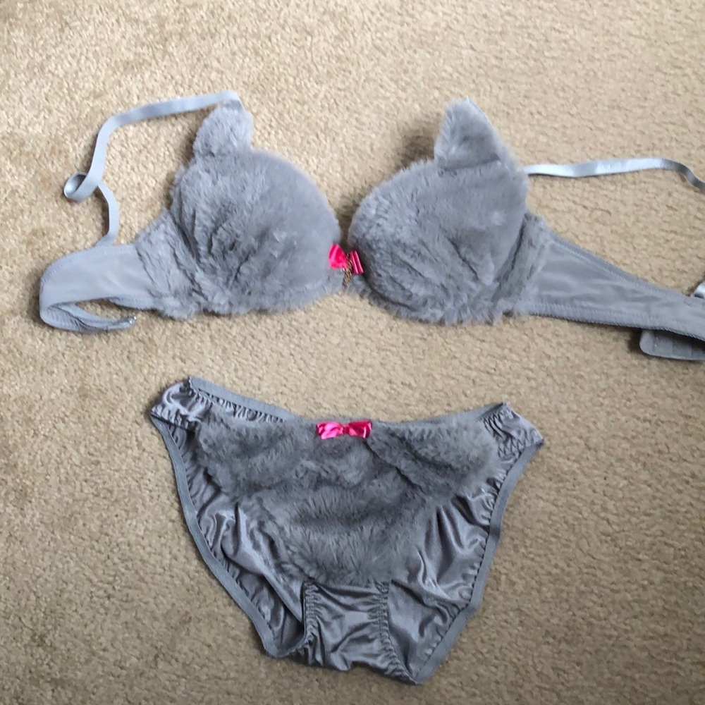 Brand new- Furry lingerie from Tokyo never worn